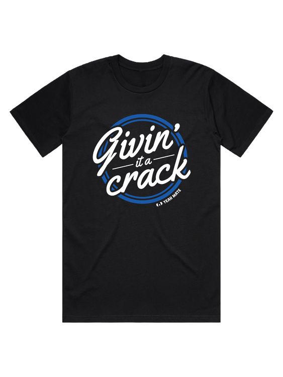 Givin' It a Crack Mens Tshirt